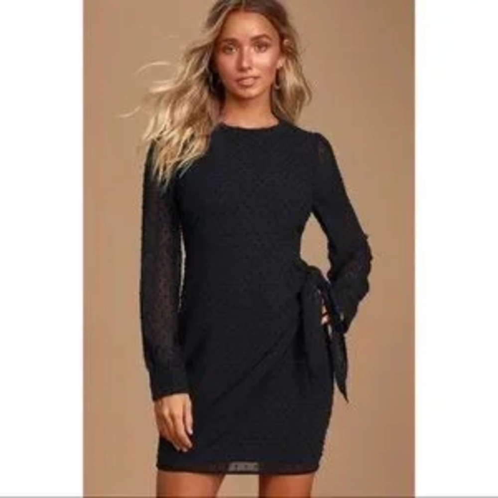 Elegant Black Lace Dress